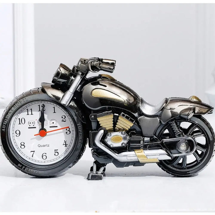 Vintage Motorcycle Sengklokke med Alarm | Luvikno