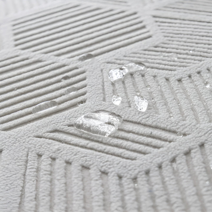 Jacquard Sofa Cover med Geometrisk Mønster – Myk & Katt-vennlig | Perfekt for Beskyttelse og Koselige Oppholdsrom | Luvikno
