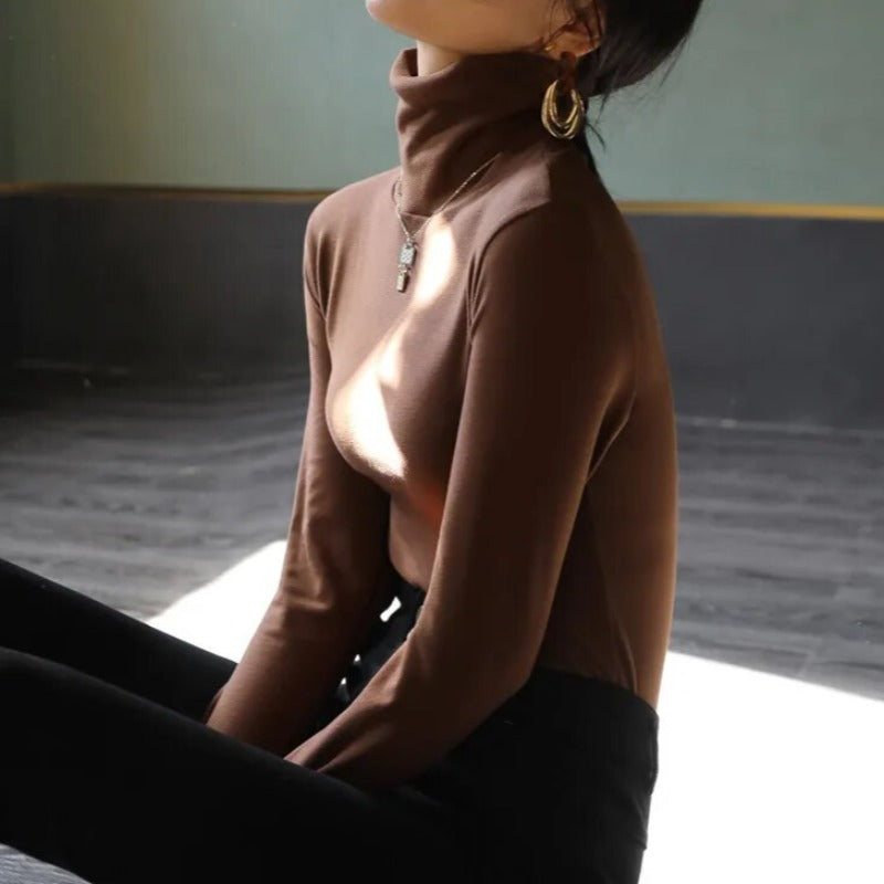 Luvik - Samt Kortsleeve genser for kvinner