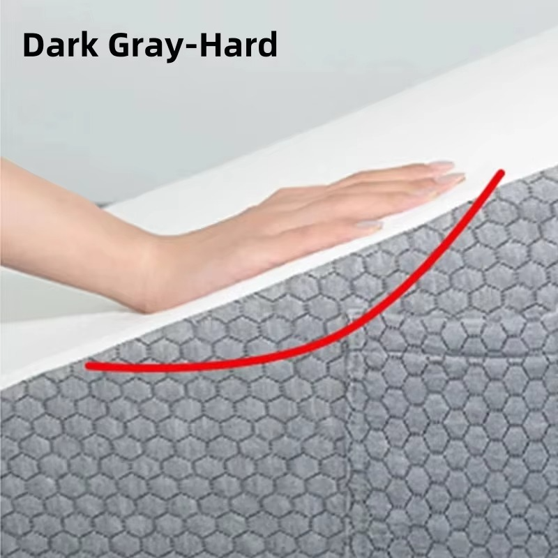 Dual Comfort Memory Foam Ortopediske Vinkelfiller med Pustende Trekk Luvikno