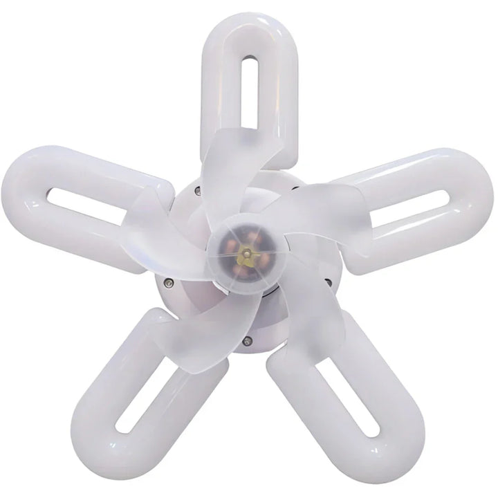 Silent Adjustable Remote Control Ceiling Foldable Fan Lamp - Image 2