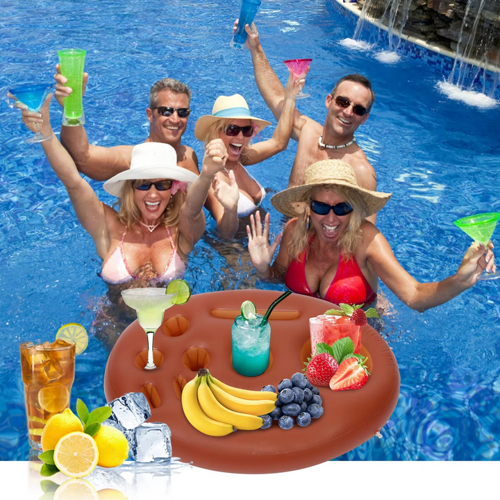 Ultimate Pool Party Flytende Drikke- og Snackbar Luvikno