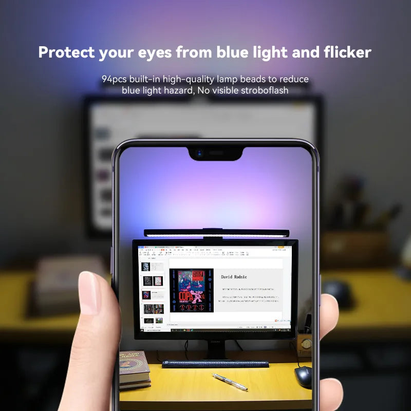Glow Frame ColorSync USB Monitor Light Bar | Luvikno