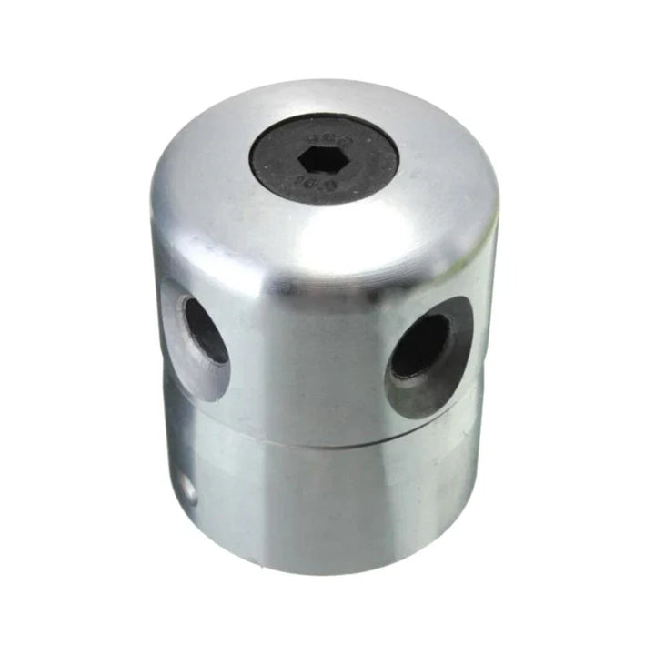 Luvikno | Universal-Thread Hode Trimaro X4 | Aluminium Hode med 4 Kutte Tråder | For Kantklippere & Gressklippere