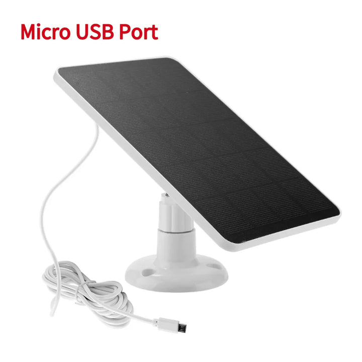 Luvikno | SunCharge Mikro 10W Solcellepanel | Monokrystallinsk | IPX6 Vanntett | Mikro-USB | For kameraer, belysning og små solenergisystemer