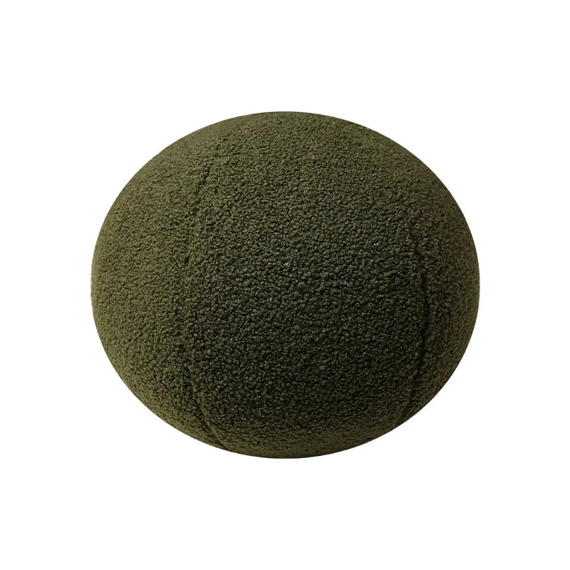 Nordic Bouclé Abstrakt Putefor – Minimalistisk Plysjpute | Luvikno