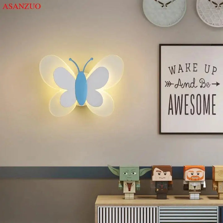 ButterflyGlow – LED Vegglampe i Sommerfugl Design for Rommet Luvikno