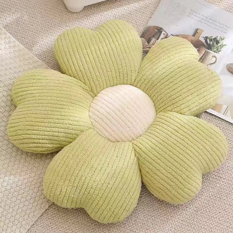 Fluffy Clover Flower Cushion | Luvikno