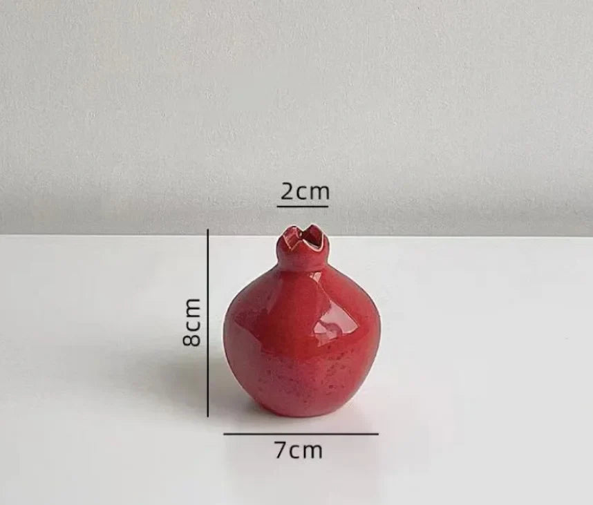 Keramisk Granateple Vase | Luvikno
