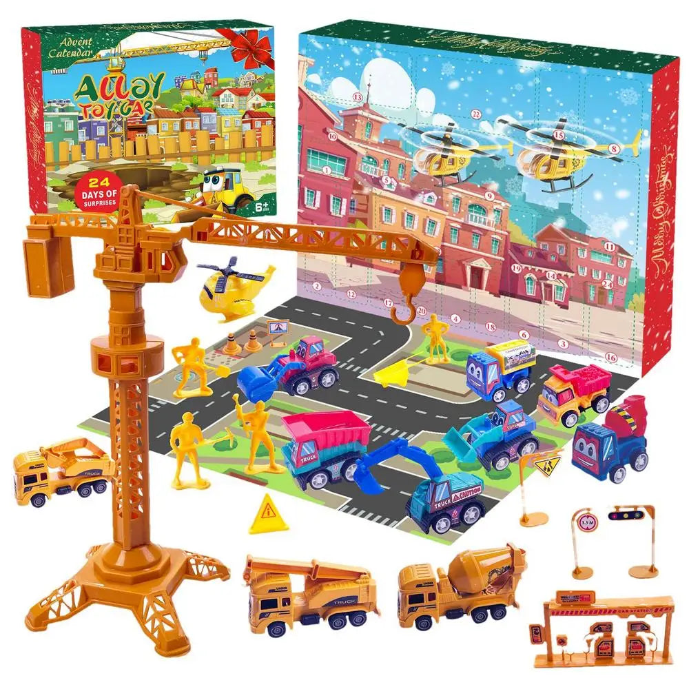SpeedJoy Kalender - Juleeventyr med Biler & Lastebiler Luvikno