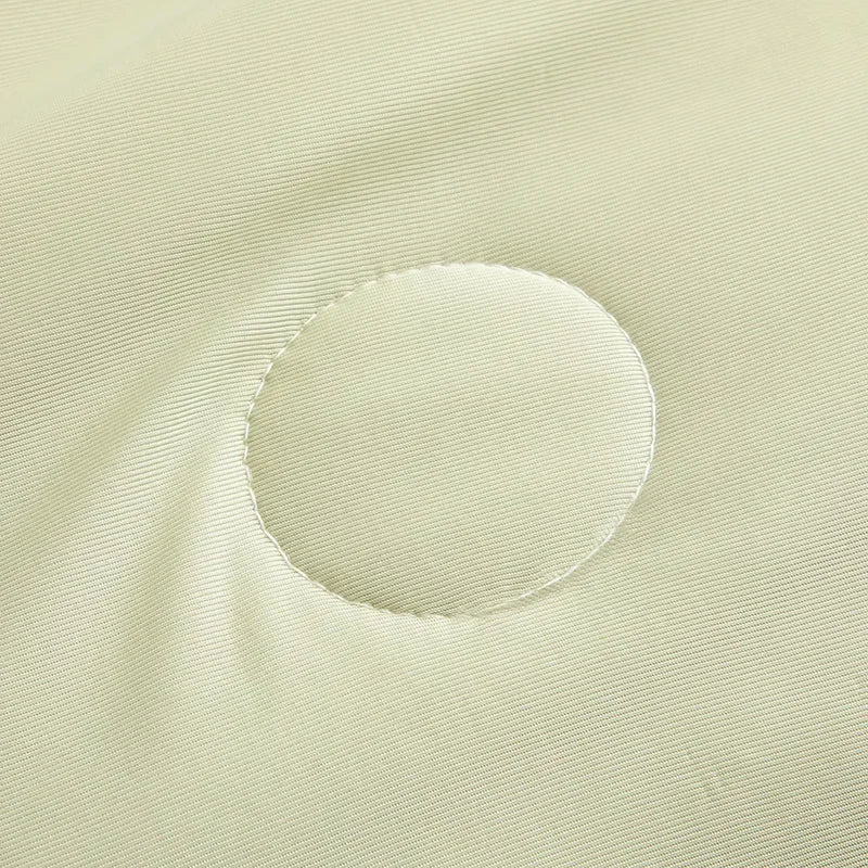 Air Condition Sommer Komforter — Ren Farge Is Silke Kjøleteppe, Lett & Glatt Twin/King Størrelse Quilt | Luvikno