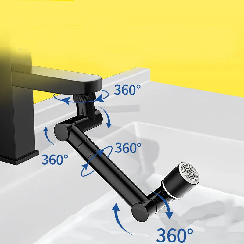 FlexiFlow 360° roterende og utvidbar kranhette Luvikno