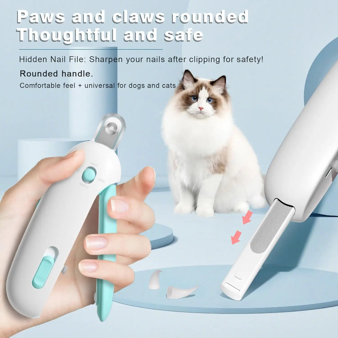 Luvikno | TrimPaws Nail Clipper for Dogs & Cats | Adjustable Opening | For Small & Large Pets | Professional Grooming at Home