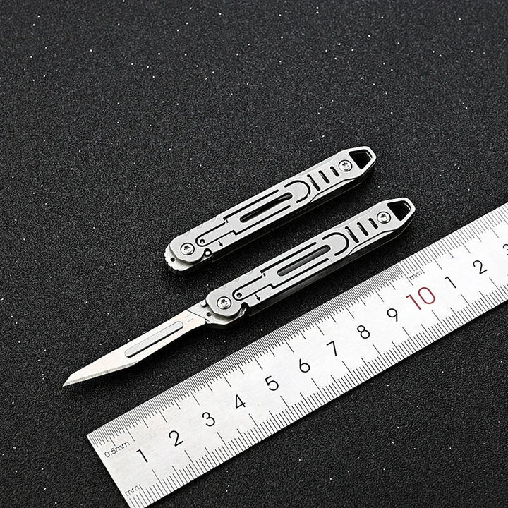 Utbyttbare kniver Faltbar EDC-kniv | Luvikno