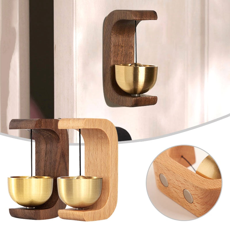 Forest Song Creative Wooden Door Bell | Luvikno