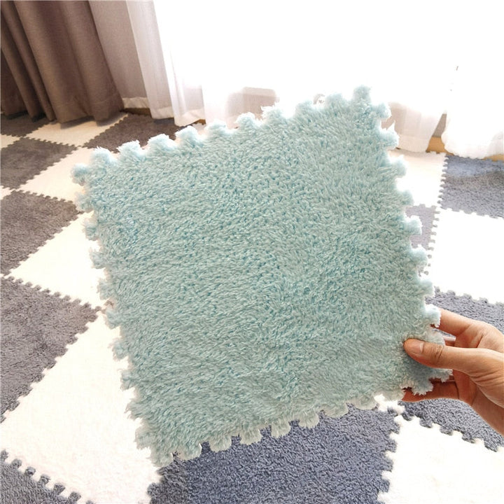 DIY Vinter Plush Puslespill Matte | Luvikno