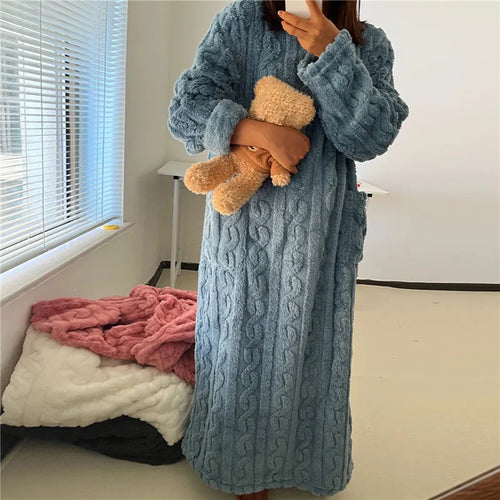 Luvik | Fleece Teddy kjole