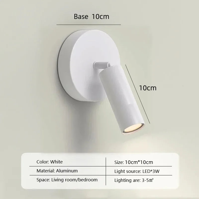 LumiNest – Elegant LED Vegglampe for Soverom & Hotell Luvikno