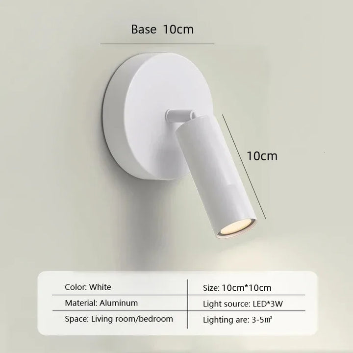 LumiNest – Elegant LED Vegglampe for Soverom & Hotell Luvikno