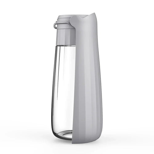 Luvikno | Hundevannflaske Lapuro FoldDrink | Sammenleggbar vannbeholder for på farten | 550 ml | For små og store hunder og katter