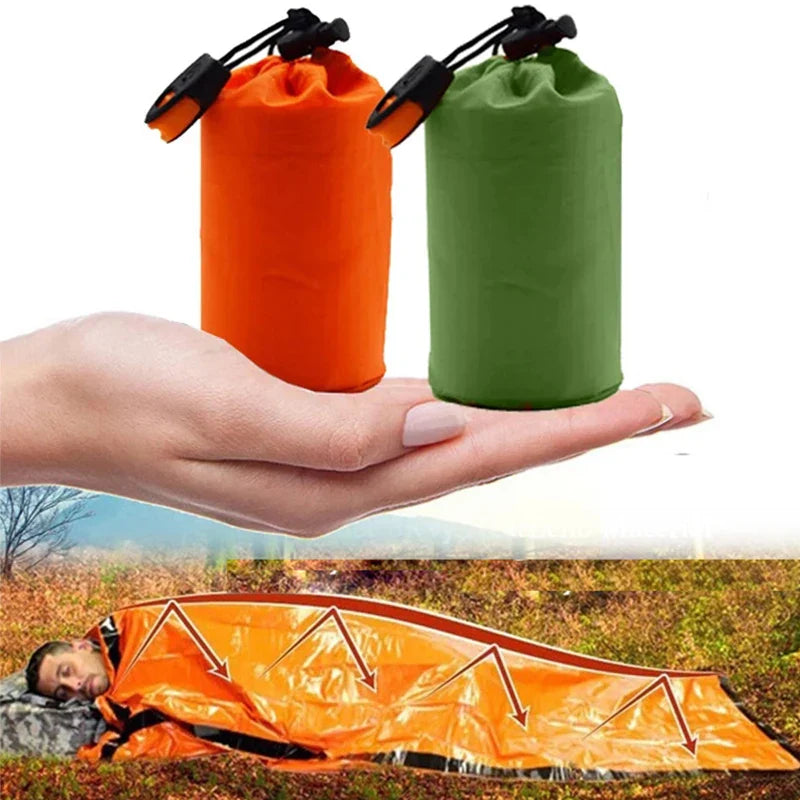 SurvivalShield Bivy – Vanntett Nødslukpose for Eventyrere Luvikno