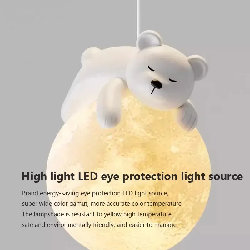 MoonGlow Light - Stilfulle LED Vegglampe for Rom Luvikno