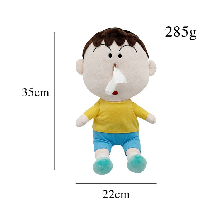 Mini Human Plush Toy Tissue Box | Luvikno