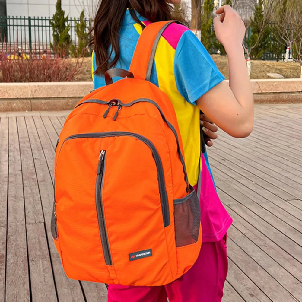 Luvikno | Trekparo Sammenleggbar Rygsekk | 30L Ultralett & Vanntett | For Fotturer, Camping & Reiser | Unisex Dagsekk