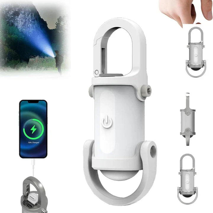 Intelligent Battery System Ultra Bright Rechargeable Flashlight | Luvikno