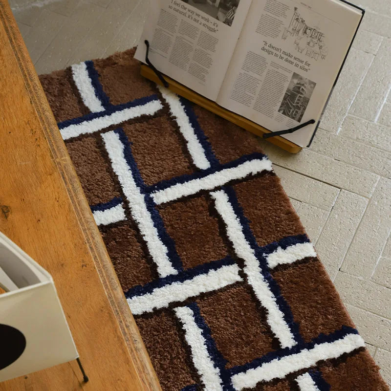 illustrative Grid Rug | Luvikno
