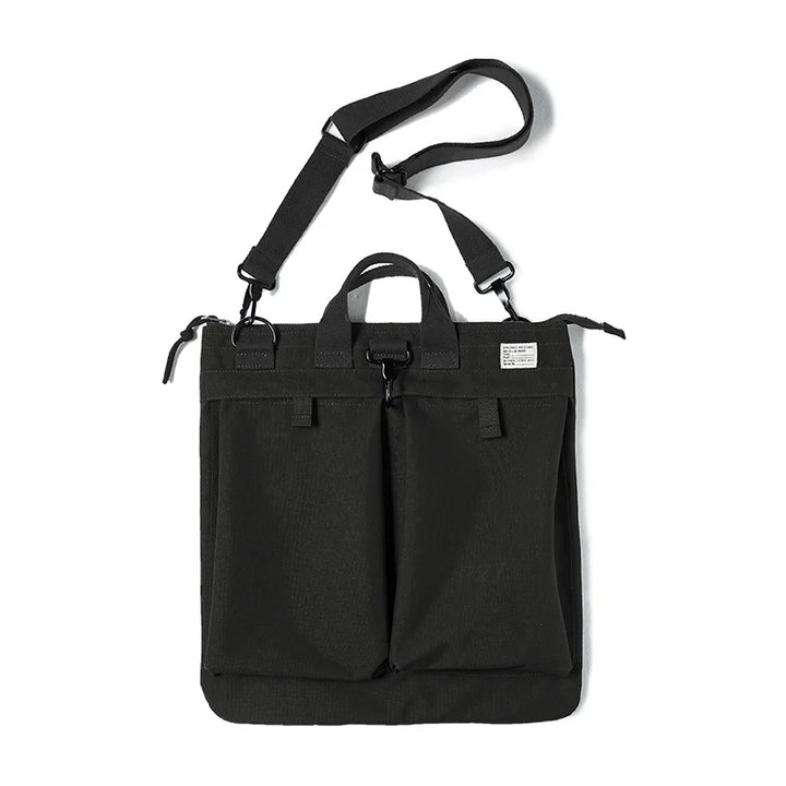 Luvikno | UrbanTrek CommanderBag Taktisk Herre Messenger Bag | Polstret & vannavstøtende | For laptop, hjelm & daglig bruk | 15.6" | Skulder & håndholdt