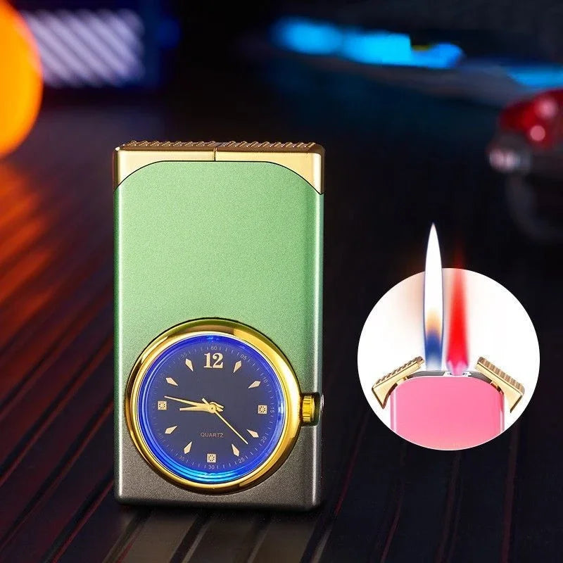 Kreativ Dual Fire Gradient Color Lighter Watch | Luvikno