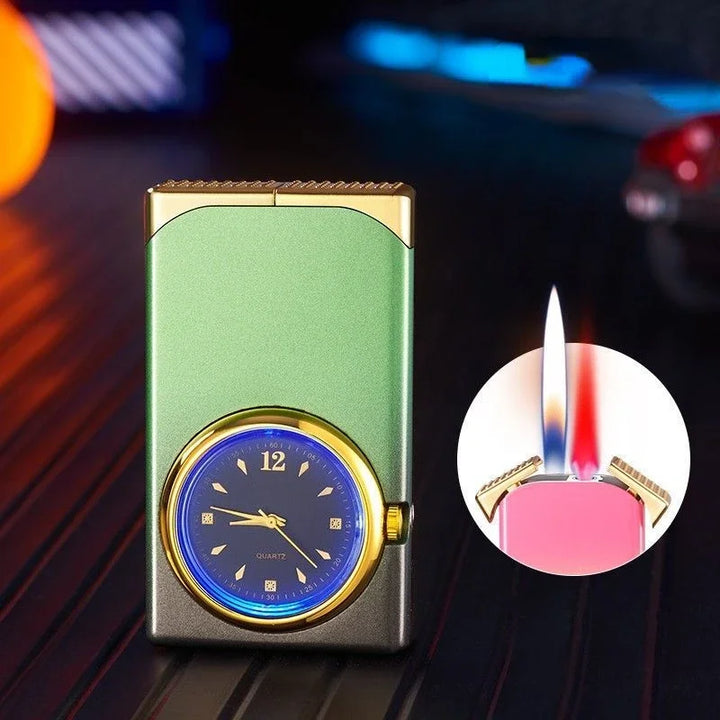 Kreativ Dual Fire Gradient Color Lighter Watch | Luvikno