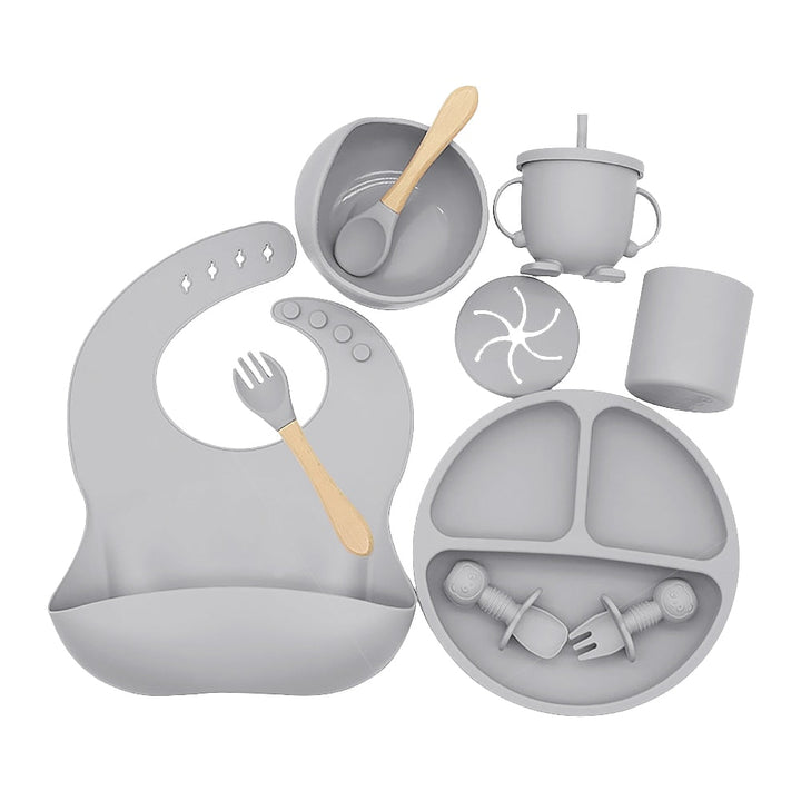 Silicone Baby Feeding Tableware Set | Luvikno