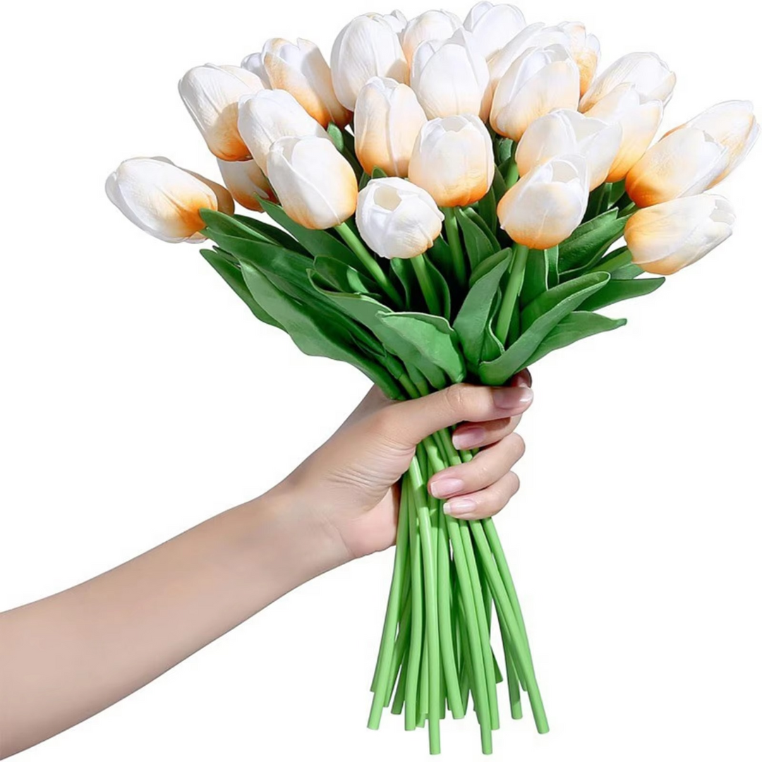 Livlig Vår Silke Blomsteroppsett - 10 Dels Sett Luvikno