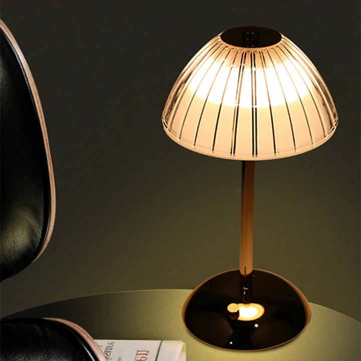 Nordisk LED bordlampe – Dimmbar, Moderne design for stue og soverom | Luvikno