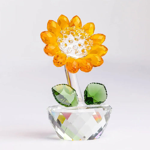 Crystal Glass Solsikke | Luvikno