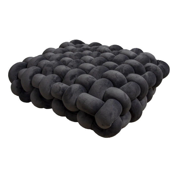 Chunky Woven Knot Cushion | Luvikno