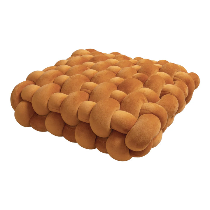 Chunky Woven Knot Cushion | Luvikno