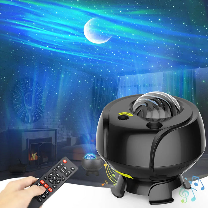 Starfield Galaxy Høyttaler Lysprojektor | Luvikno