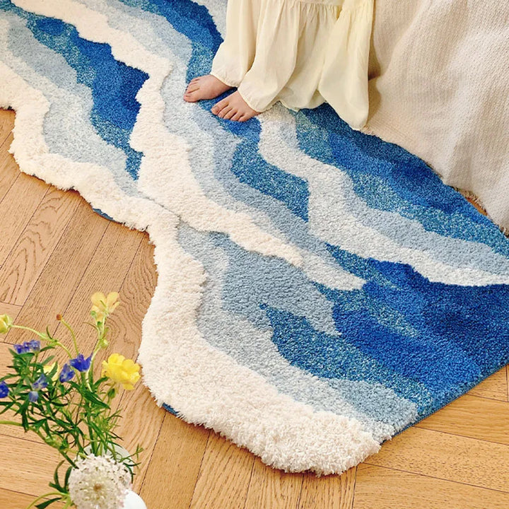 Sea Wave Rug | Luvikno