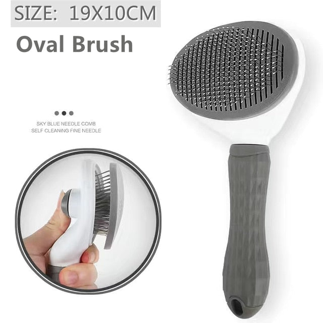 Pet Hair Grooming Brush | Luvikno