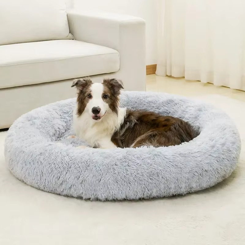 Plush Comfort Pet Bed - Ultra-Soft Cushioned Sofa for Dogs and Cats Luvikno