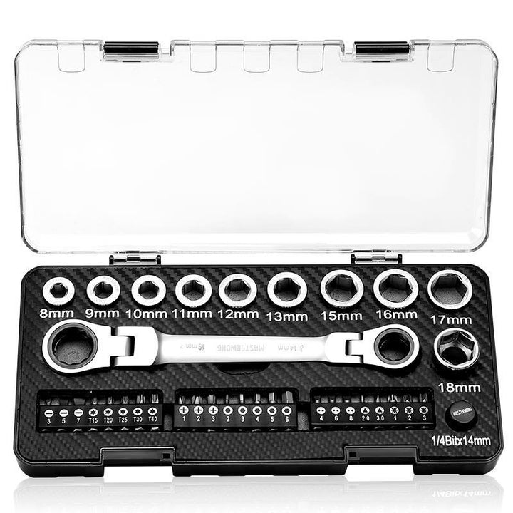 Ratchet-Tastic Master Multitool Wrench Set | Luvikno