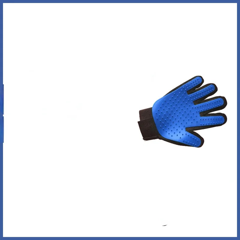 Luvikno | Fur Care Glove PawLiss TouchGlove | 5-Finger Massage Glove for dogs and cats | 23.2×17.2 cm | TPR & Mesh | Left or right