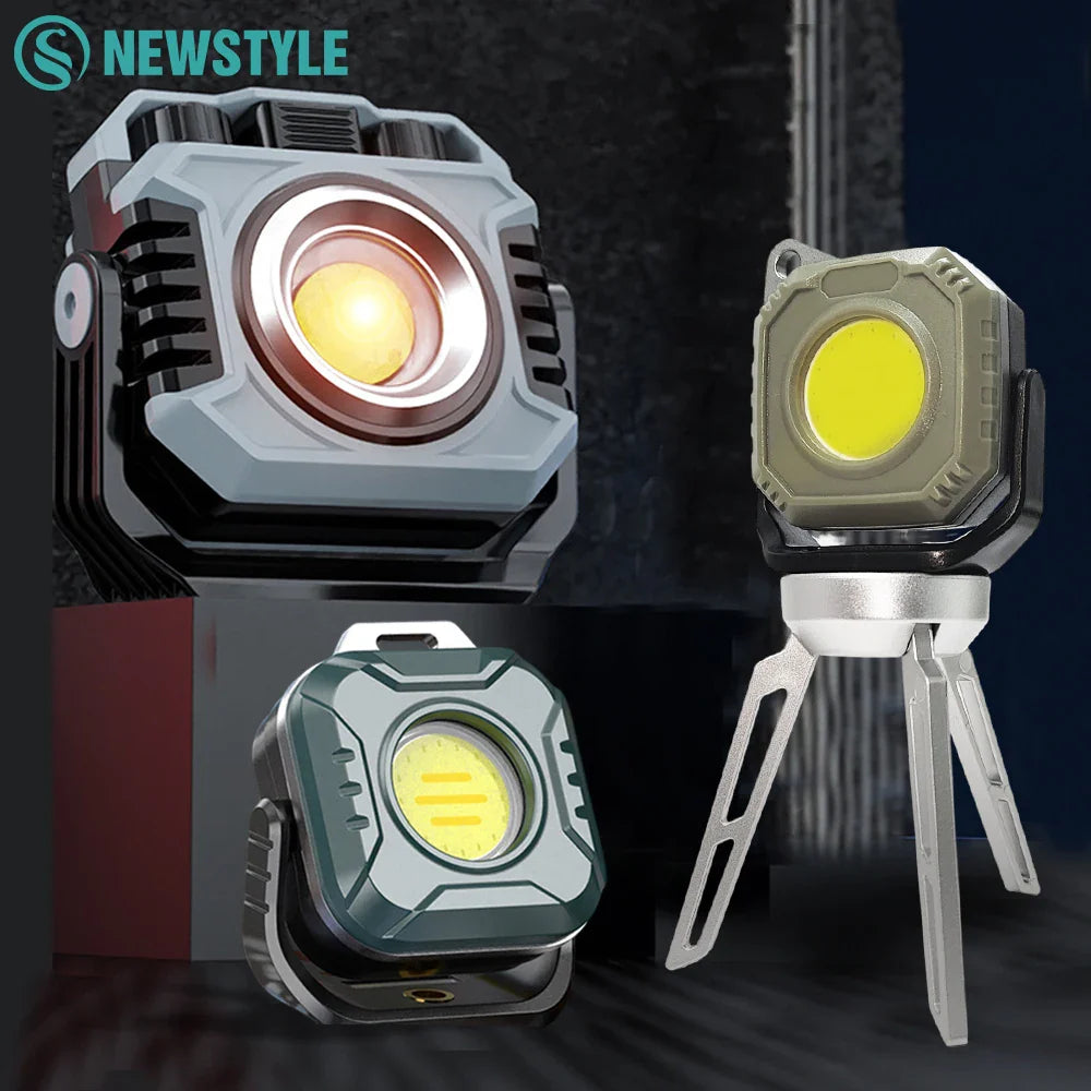 Luvikno | TektorBeam Arbeidslys LED 1500 Lumen | Oppladbar & Magnetisk | Trinnløst Dimmbar | IP66 Vanntett