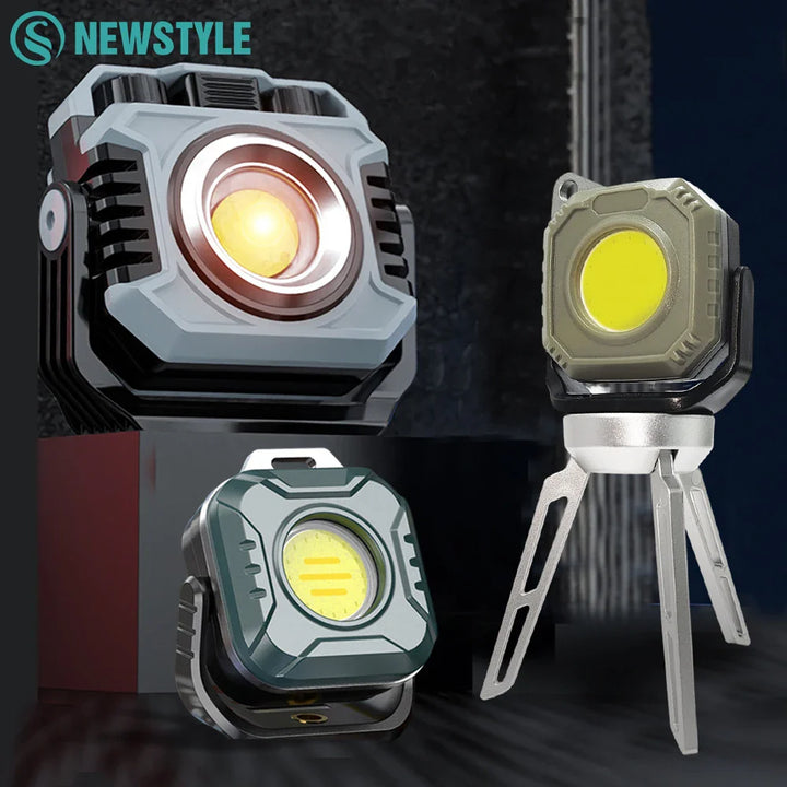 Luvikno | TektorBeam Arbeidslys LED 1500 Lumen | Oppladbar & Magnetisk | Trinnløst Dimmbar | IP66 Vanntett