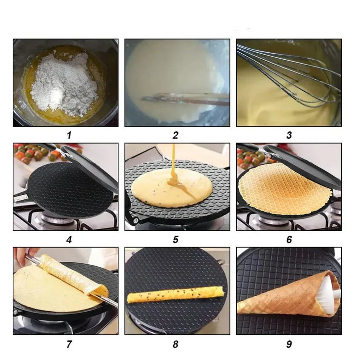 PerfectBake – Luksus Vaffeljern for Perfekte Vafler Luvikno