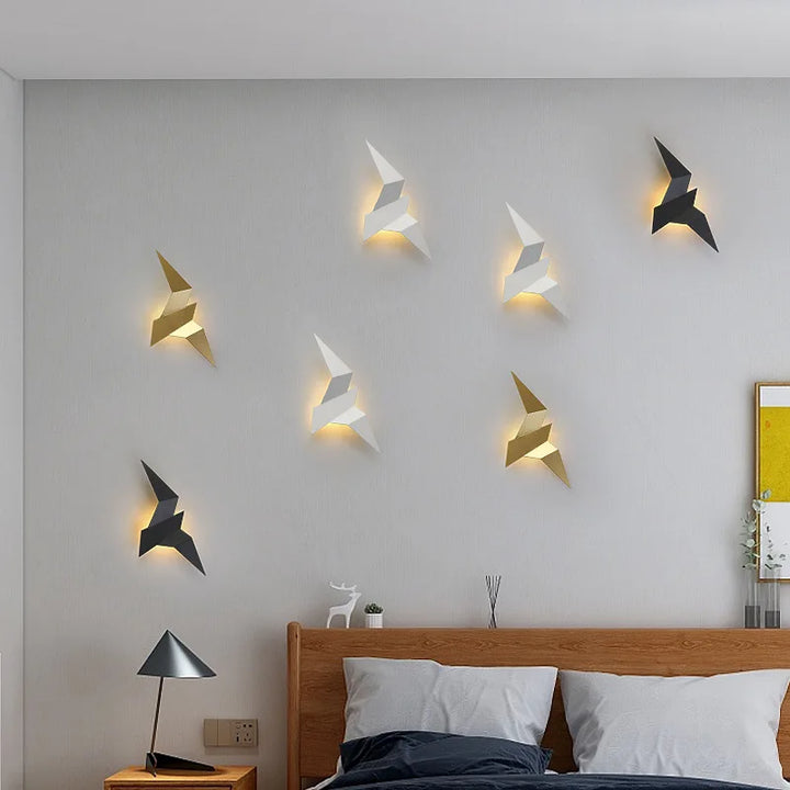 NordicLume - Stillegående LED Vegglampe for Soverom Luvikno