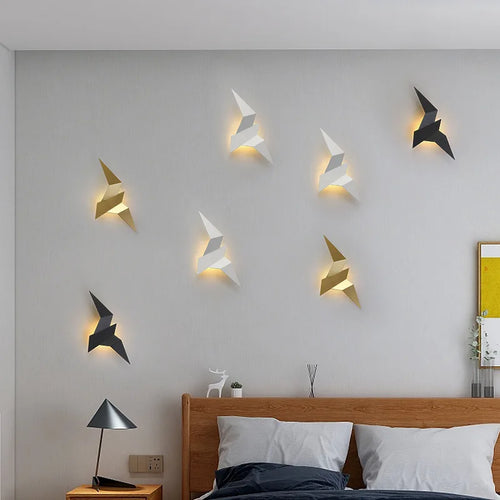 NordicLume - Stillegående LED Vegglampe for Soverom Luvikno